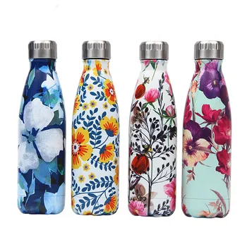 

Household Double Stainless Steel Coke Bottle New Sports Bottle 304 Stainless Steel Creative Pot Belly Cup Wholesale