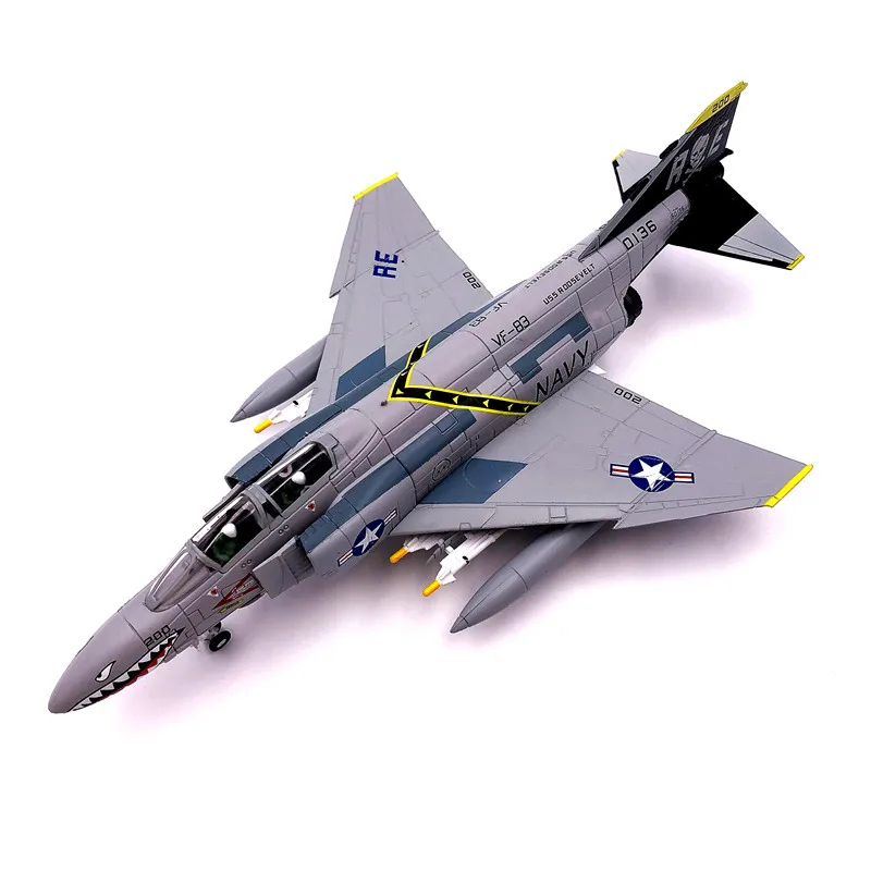 1:100 1/100 масштаб US F 4 Phantom Ⅱ VF 84 боец литой металл самолет Игрушечная модель