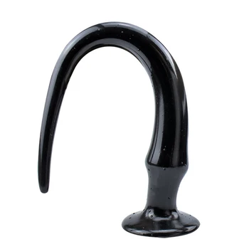 Newest Super Long Anal Whip Soft With Suction Cup G Spot Anal Dildo Man/Women Masturbator Butt Plug Long Dick Anal Toys Massager 4