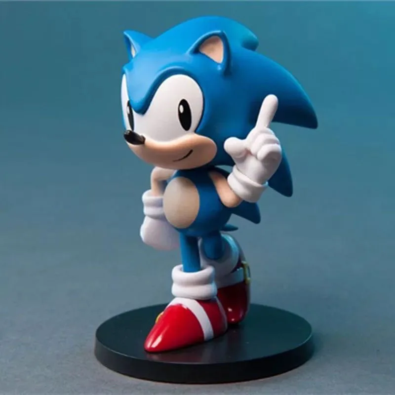Sonic The Hedgehog 75mm  PVC Action Figure Anime Movie Sonic The  Hedgehog Figurine Game Model Toys - AliExpress