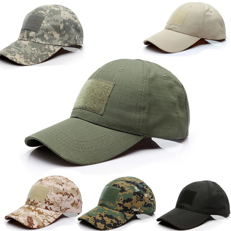 

Tactical Summer Sunscreen Hat Camouflage Military Army Camo Airsoft Hunting Camping Hiking Fishing Caps Adjustable Baseball Cap
