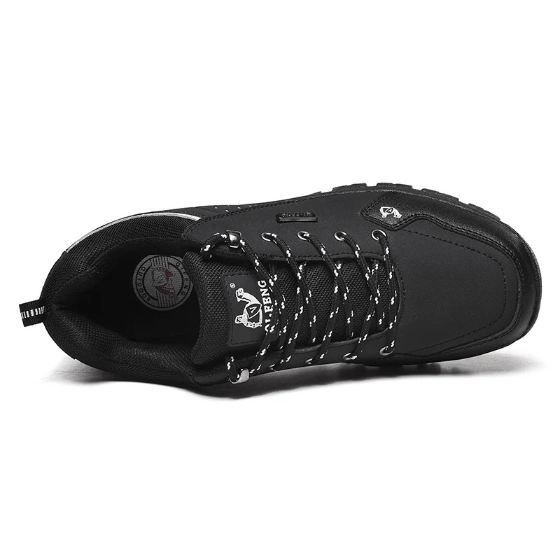 Leather Boots Leather Shoes Anti Slip Shoes Men Women Outdoor Sports Shoes Wear Resisting Hiking Boots Casual Sneakers for Man Trekking Footwear