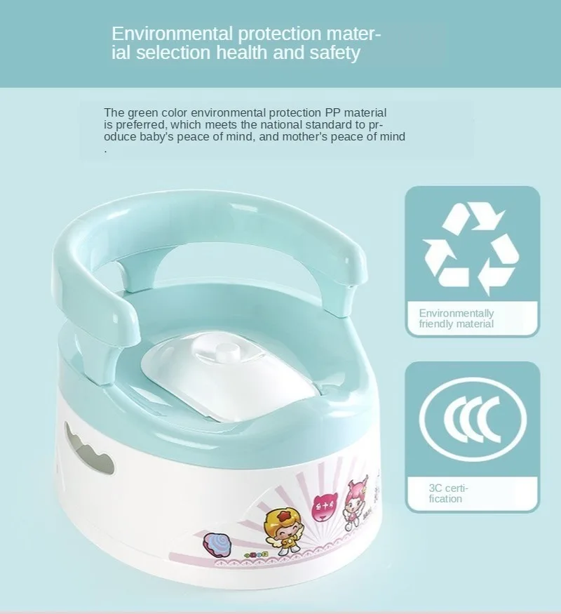 

Cartoon Children's Toilet Baby Toilet Urinal Potty Kids Toilet Seat Urinal Baby Potty Portable Toilet Potty Chair Stool