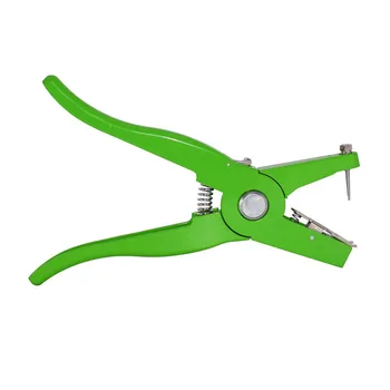 

Ear tag pliers Animal Control Device Green Metal ear thorn tongs Swine Cow Sheep Rabbit Identification tool Livestock supplies