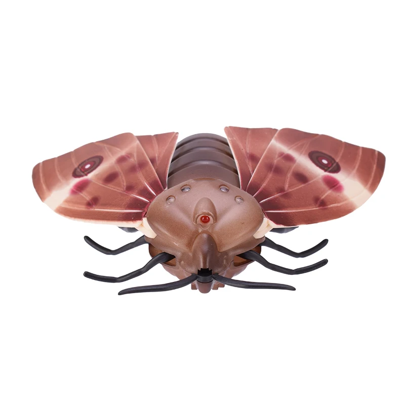 RC Инфракрасный Contrtol Moth пульт дистанционного управления реалистичный мини насекомое страшный трюк игрушка-симулятор животного Забавный розыгрыш детская игрушка подарок
