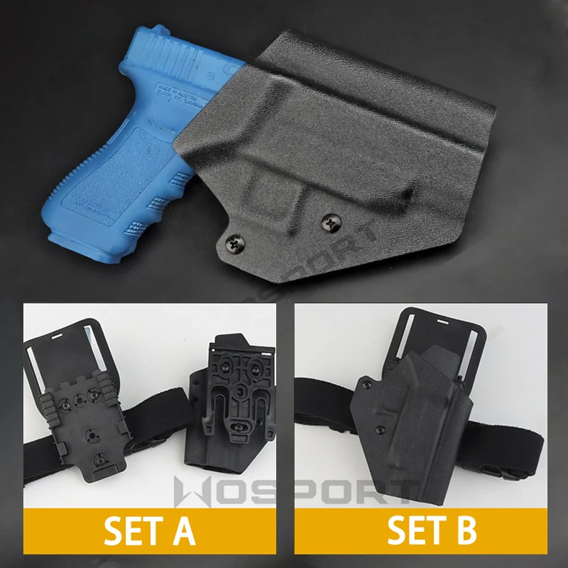 

Tactical Military Quick Pull Kydex Glock 48 Gun Holster G48 Pistol Waist Belt Holster Arisoft Gear Equipment Accessories