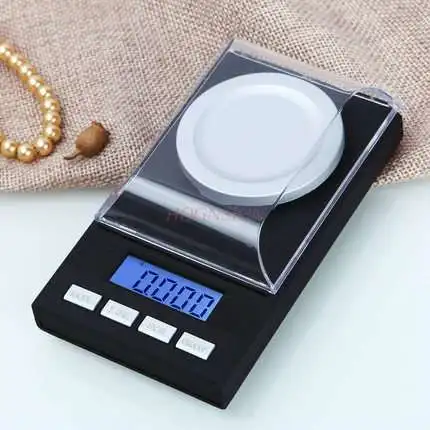 

High-precision electronic weighing 0.001g precise jewelry gold scale milligram weighing precision balance scale weighing
