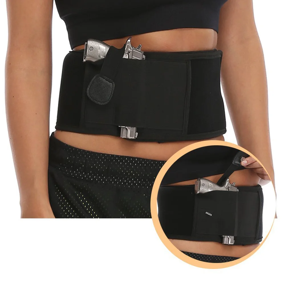 

Tactical Shotgun Carrier Concealed Handgun Holster Phone Case Pistol Bag Cellphone Holder for Hunting Shooting Exercising Belts