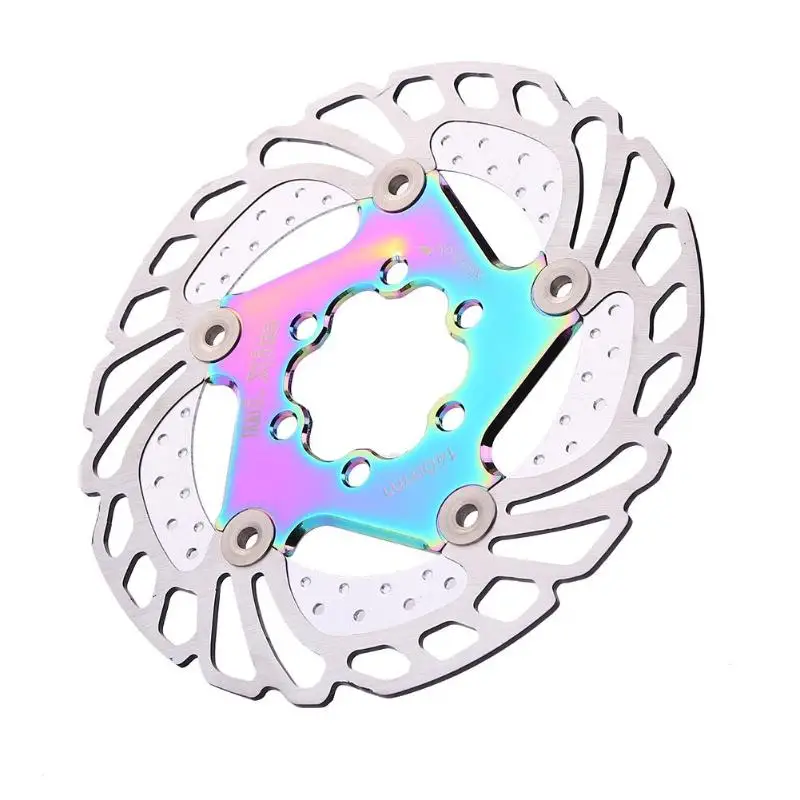140-S1 Mountain Road Bike Brake Cooling Disc Floating Ice Rotor For MTB Gravel Road Bike 203mm 180mm 160mm 140mm Cool Down