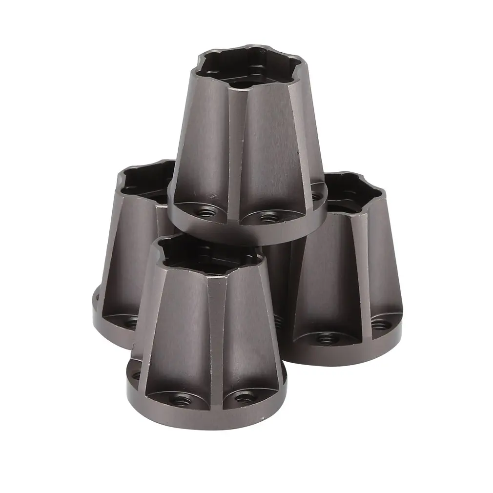 

4PCS Aluminum Alloy 22mm Wheel Hex Hub Wheel Adapters For 1/10 RC Crawler 1.9 2.2 Wheel Rim Axial SCX10 Traxxas TRX4 D90 Modle