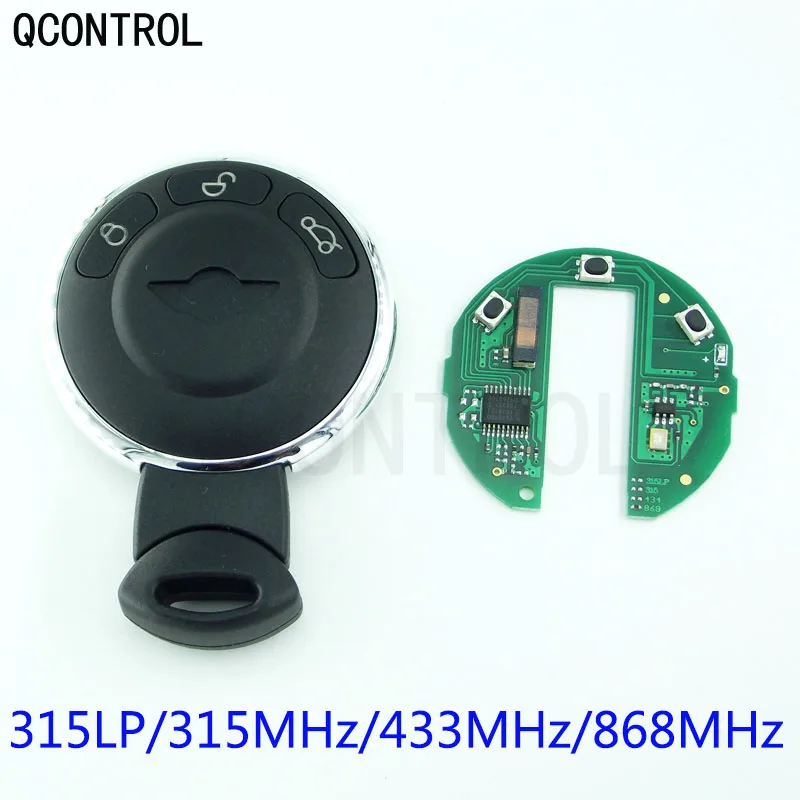 QCONTROL дистанционный умный ключ 315 МГц/315LP/433 МГц/868 МГц для BMW MINI COOPER S ONE D CLUBMAN COUNTRYMAN кабрио Автомобильный Замок брелок