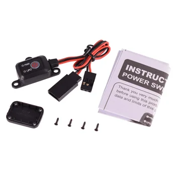 

Helicopter ON OFF MCU Controlled RC Car Accessories Power Switch Tiny Durable Easy Install LiPo Mode SK-600054-02 Replacement
