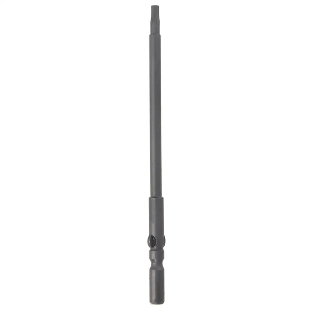 Utoolmart, хит, 10 шт., Магнитная отвертка Torx, биты S2, Круглый хвостовик, диаметр 5 мм/6 мм, длина 100 мм, T10 T15 T20, защитные биты, Пакетная головка