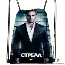 Изготовленная на заказ стрела-новая-походная сумка на шнурке милый рюкзак для детей(черная спинка) 31x40 см#20180611-02-88