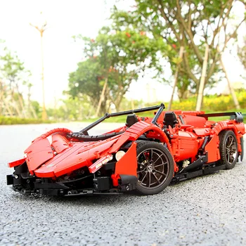 

Mould King 13079 APP RC Sports Car Technic the Veneno Roadster Building Blocks Motors compatible MOC 10559 10574 Toys Gift