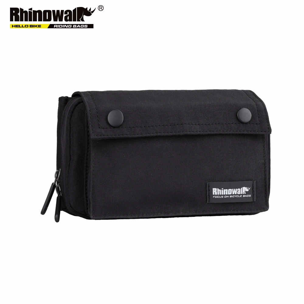 X2012 black Rhinowalk Водонепроницаемая велосипедная Передняя сумка для отдыха, многофункциональная велосипедная сумка для путешествий, Аксессуары для велосипеда, сумка на одно плечо - Цвет: X2012 black