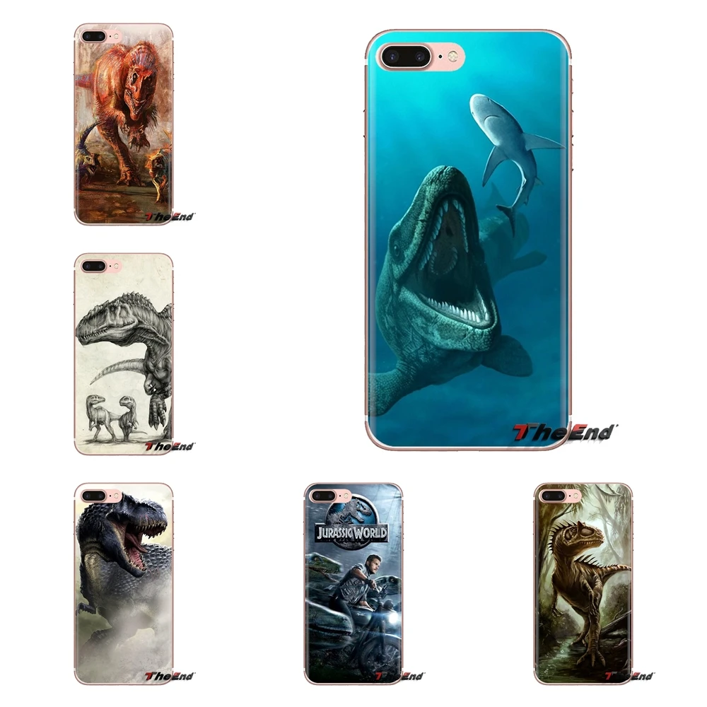 Transparent Soft Cases Jurassic Park Dinosaur World For Xiaomi Mi6 Mi 6 A1 Max Mix 2 5X 6X Redmi Note 5 5A 4X 4A A4 4 3 Plus Pro |