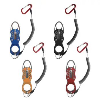 

Light Portable Aluminum Alloy Fish Control Pliers Clip Fish Mouth Lip Tongs Fishing Tool Clip Fish Grip
