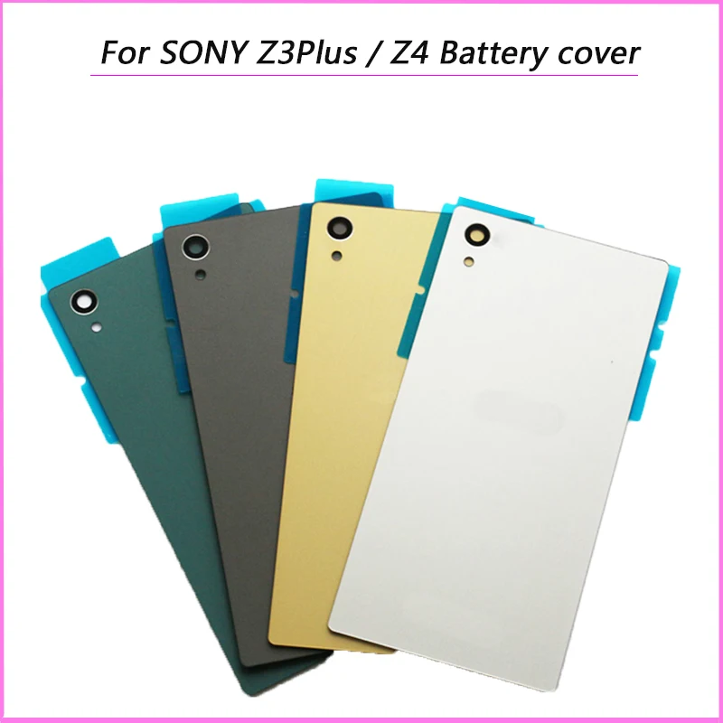 Крышка батарейного отсека 5 2 дюйма для SONY Z4 Z3 Plus Задняя стеклянная панель Корпус