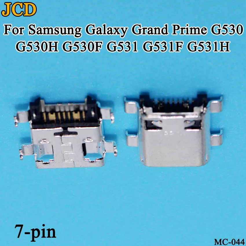 JCD 100 шт./лот для samsung Galaxy Grand Prime G530 micro usb зарядка мини разъем док-станция Разъем Порт
