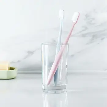 

3Pcs Nano Soft Toothbrush Color Clean Tongue Coating Soft-bristle Portable 2019