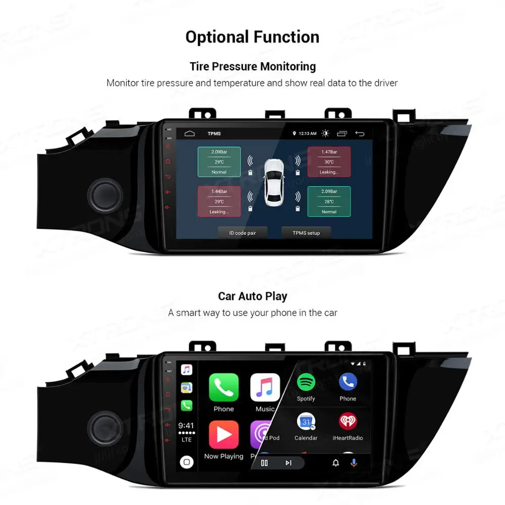 XTRONS " DSP новейший Android ips gps навигатор Автомобильный мультимедийный плеер для Kia RIO4 левый руль RCA без DVD