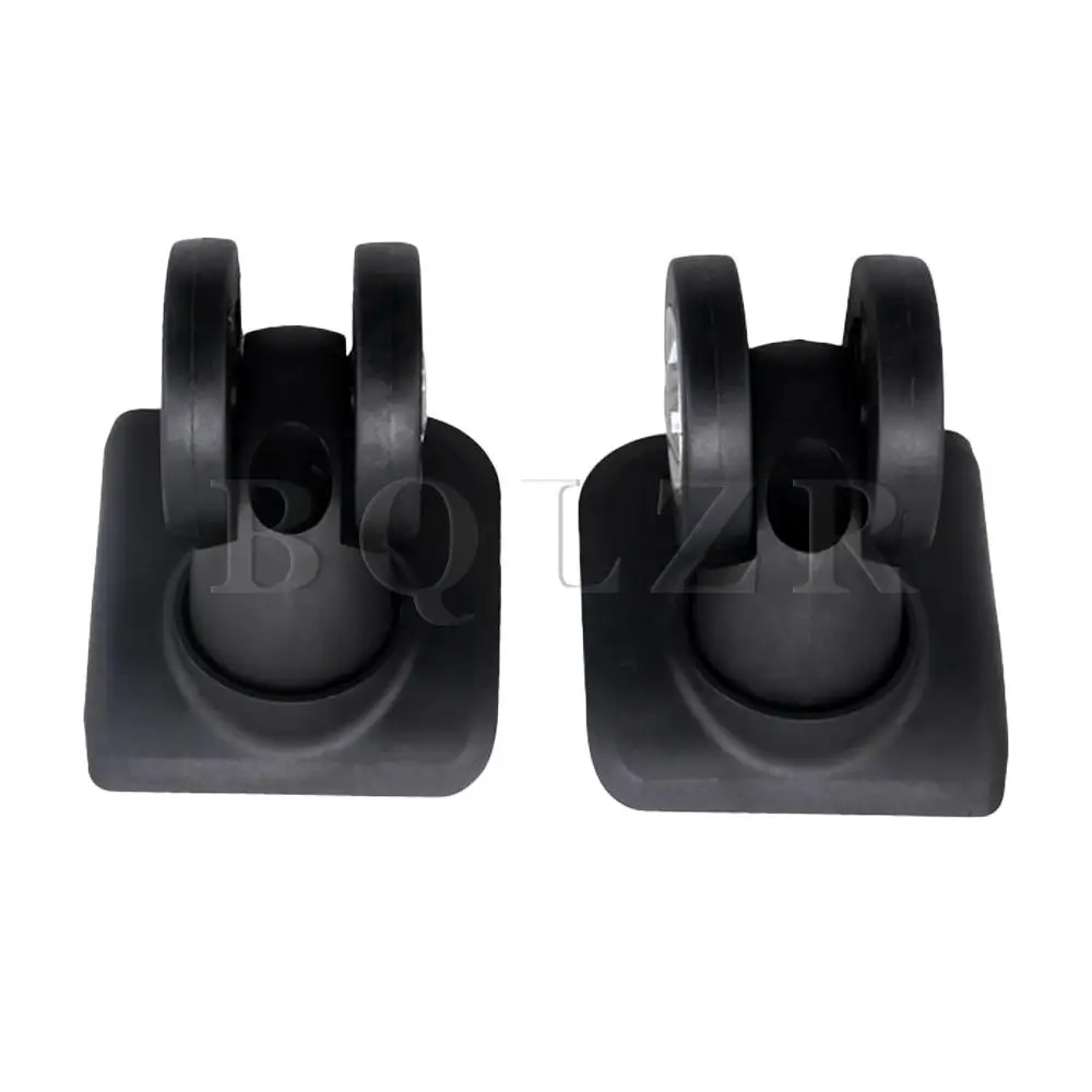 BQLZR 1 пара спереди DIY пластик Поворотный Чемодан чемодан колеса W028-2 OD56mm