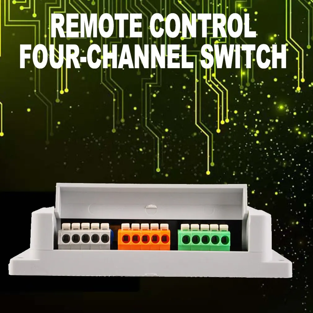 

4-Channel Switch Intelligent Wifi Remote Control Switch Each Independent Mobile Phone Remote Control Timer Switch