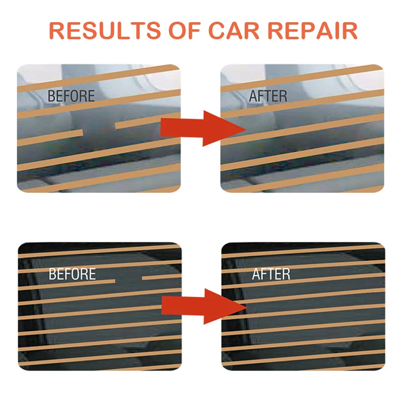 Набор для ремонта заднего стекла VISBELLA ремонтный комплект поломок стекла|repair auto