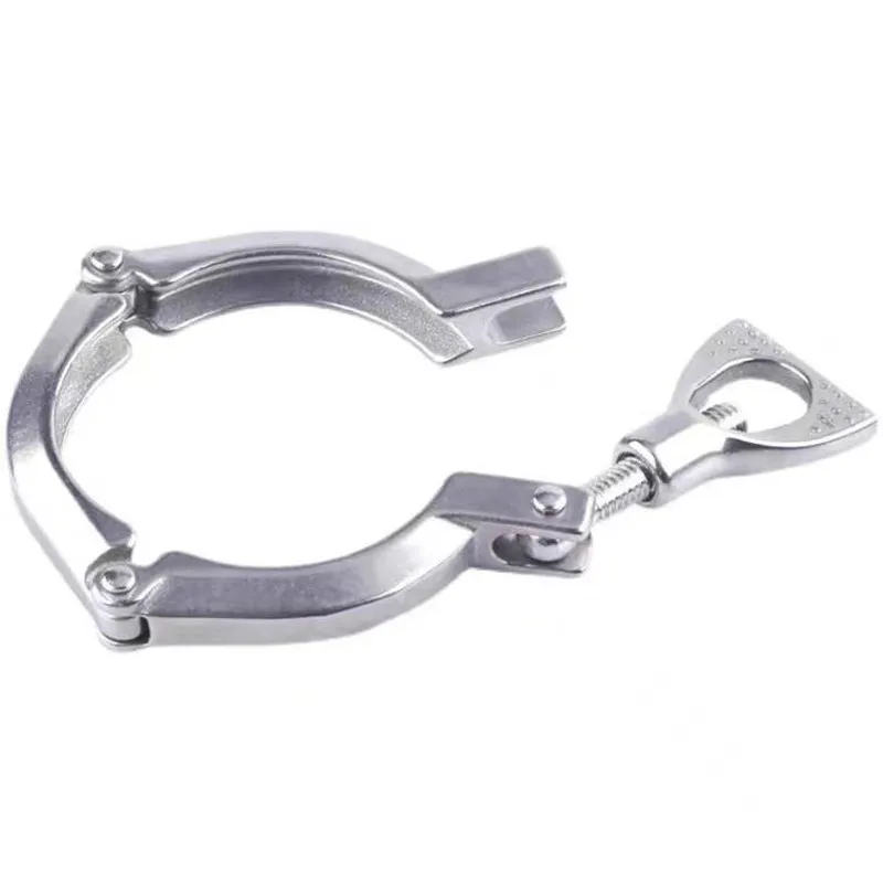 4inch/3.5inch 304 Stainless Three Section Sanitary Tri-Clamp Fitting for Homebrew Beer