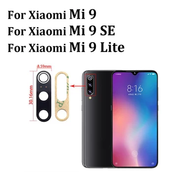 

Rear Back Camera Glass Lens Cover For Xiaomi Mi 10 9 8 lite Se Mi 6 5S Plus Mi10 Pro Mi9 Lite With Adhesive Sticker