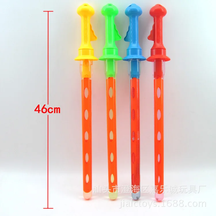 [Bubble Wand] летняя большая пузырчатая палочка 46 см меч в западном стиле детская игрушка pao jian