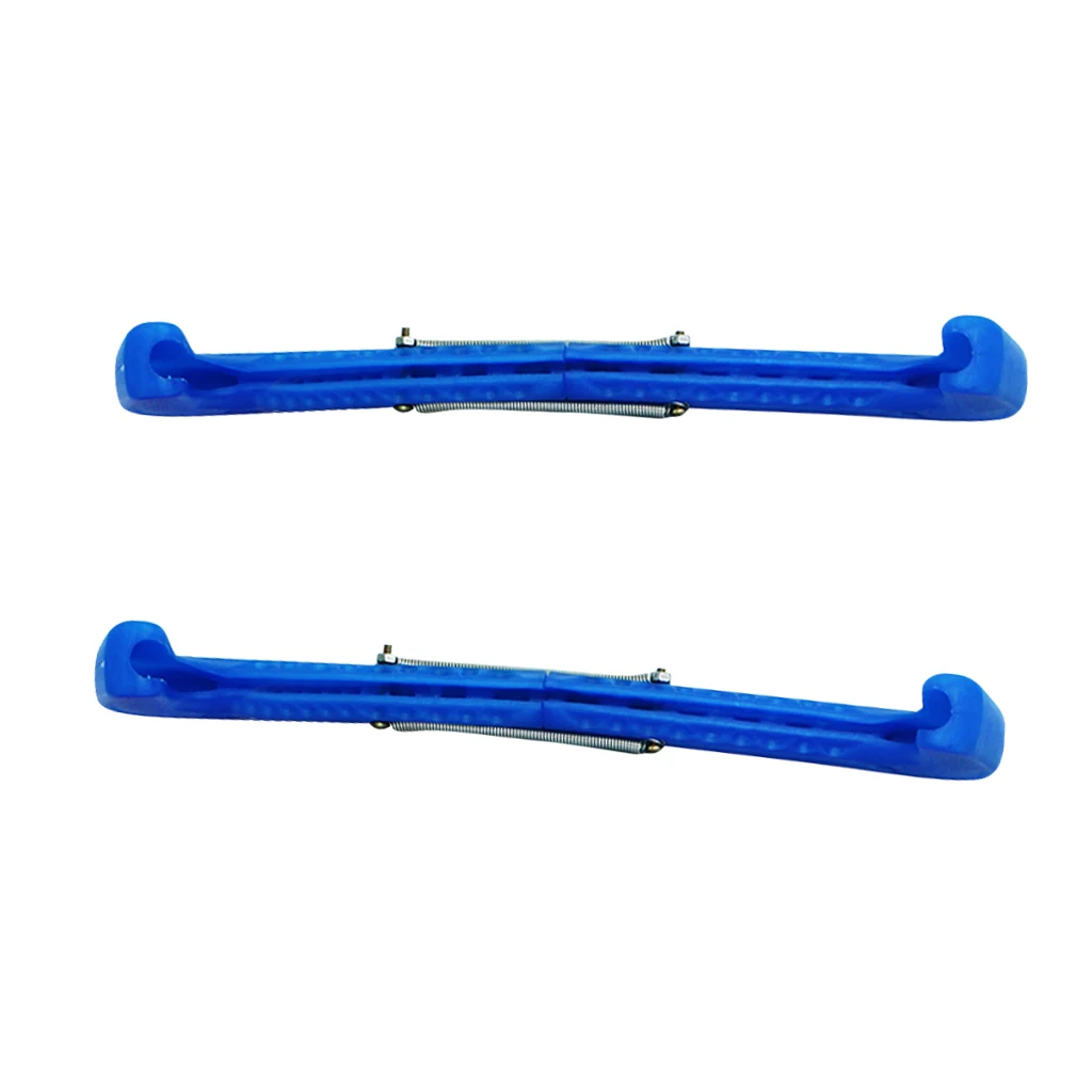 1 Pair Adjustable Ice Hockey Figure Skate Guards Covers - 6 Colors for Choice