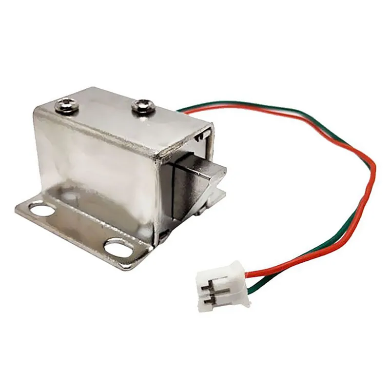 

ABSF DC 12V Electromagnetic Lock Cabinet Security Electric Controlling Lock - Downward, 28x27x19mm