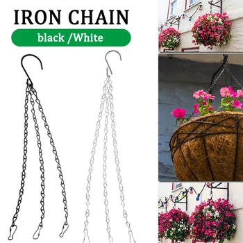 

Flower Plant Pot Chain Hanger Hanging Basket Chain for Planters Lanterns and Ornaments Plant Flower Pot Basket Hanging Chain