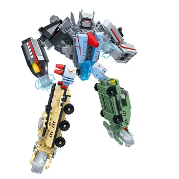 

GUDI 8 IN 1 Military Battleship Building Blocks Missile Boat Battle Tank Helicopter Vehicle educational Building Toys for kids