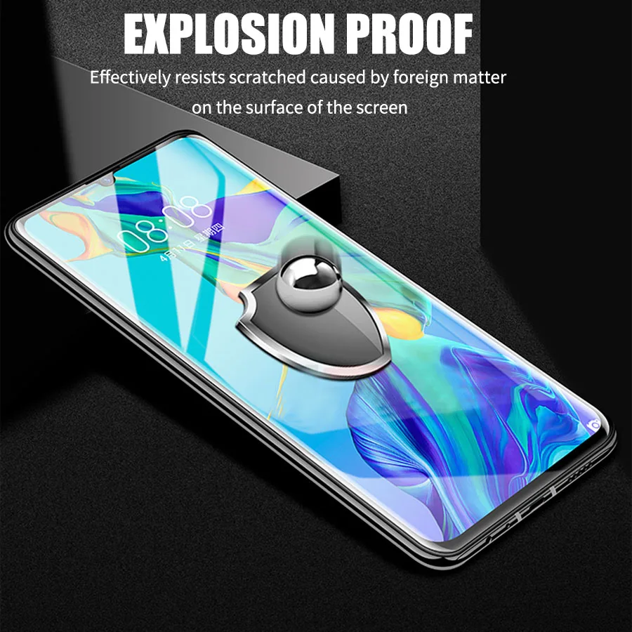 20D полное покрытие из закаленного стекла пленка для huawei P20 Lite P30 mate 20 Lite Защитная пленка для экрана телефона Honor 8X 8A Y6 Y5 Nova 3e 4 стекло