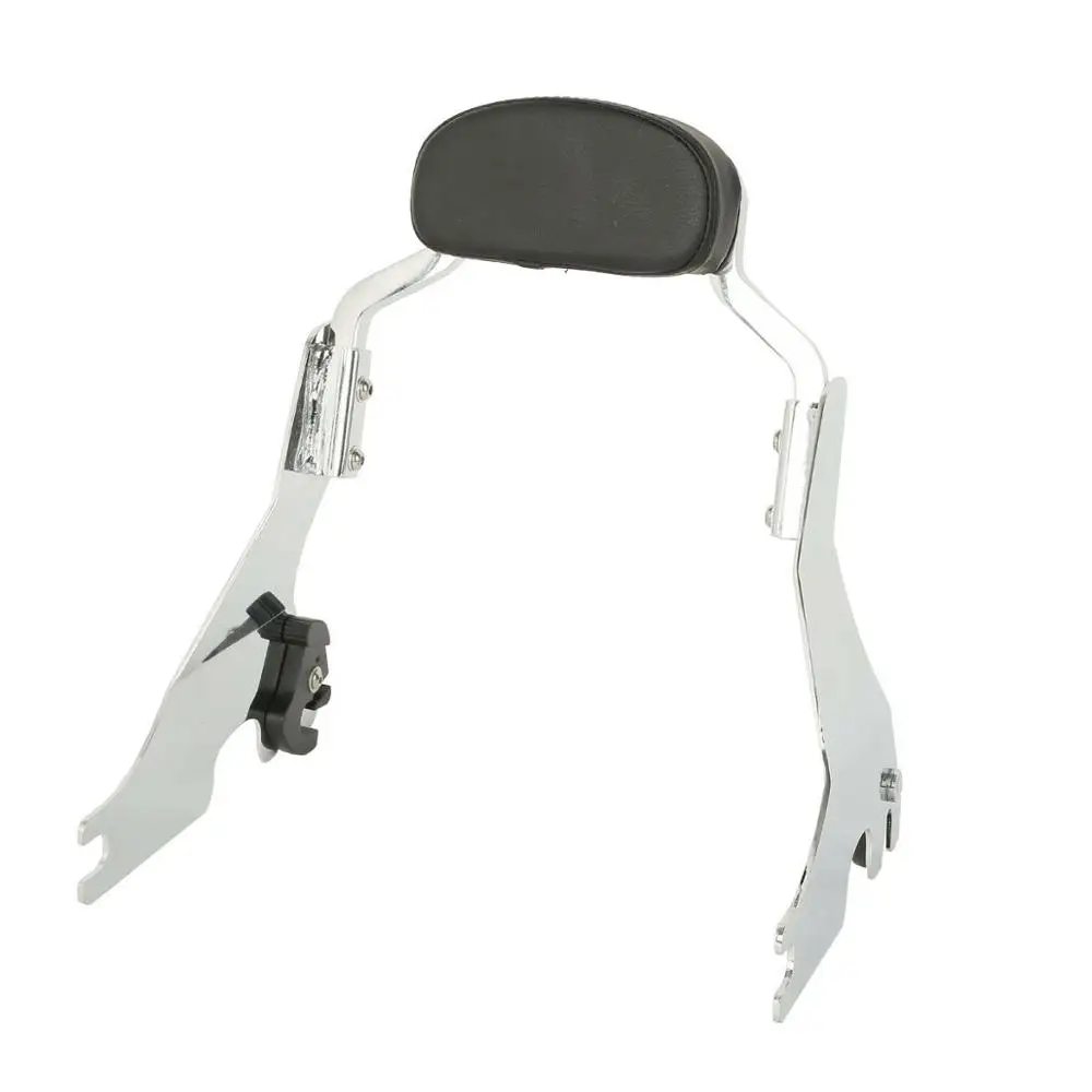 Chrome Мотоцикл короткий пассажирский спинки Сисси Бар для Harley Sportster SuperLow железа 883 1200 XL 2004 - Цвет: Chrome