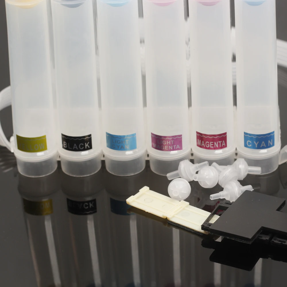 Impressora Epson R1390 Dtf Cartucho de Tinta Transparente de Cores a3 a4 R270 R330 R290 Sistema de Alimentação Contínua - Imagem 3