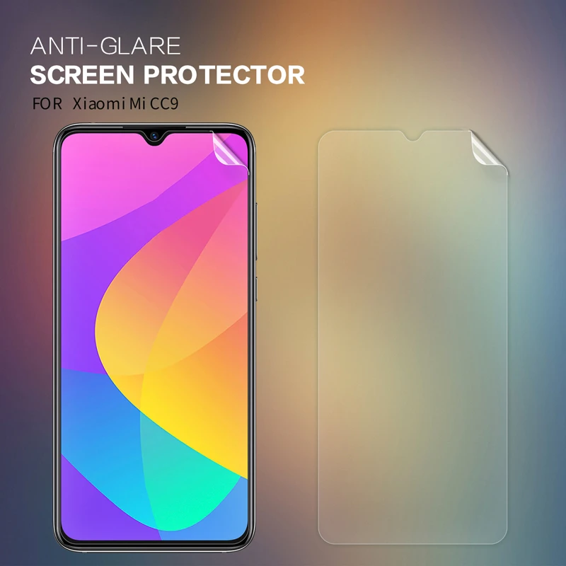 Для Xiaomi Mi 9 Lite CC9 Защитная пленка NILLKIN прозрачная/Матовая Мягкая Защитная пленка для Xiaomi Mi A3 CC9e