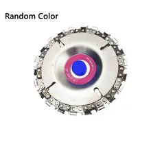 Круглая форма прочное использование деревообрабатывающий шлифовальный диск тонкая цепная пила шлифовальная цепь колесо Резьба по дереву диск для углового шлифовального станка