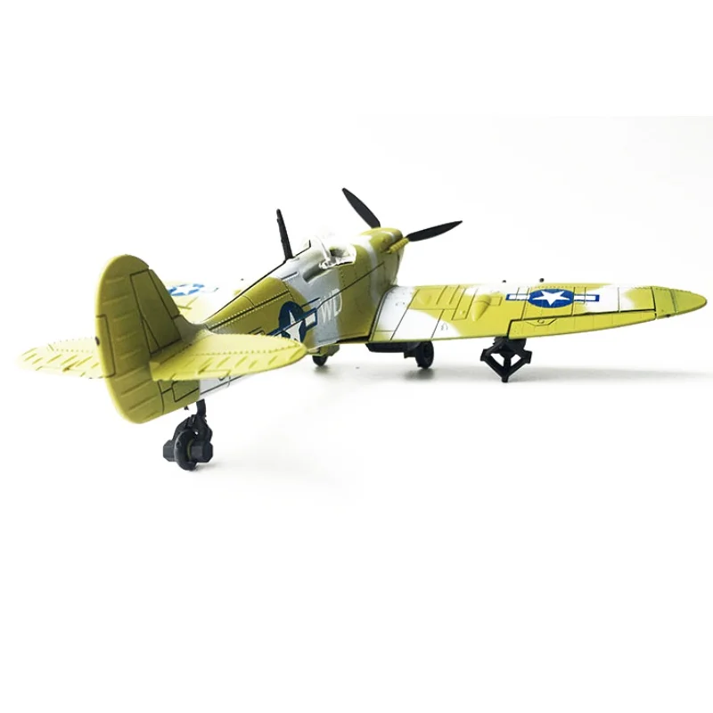 Детские игрушки, игрушки для мальчиков, 4D Spitfire RECEPT Fighter, окрашенная версия, 1:48, военная Сборная модель самолета, развивающие игрушки, 6 цветов