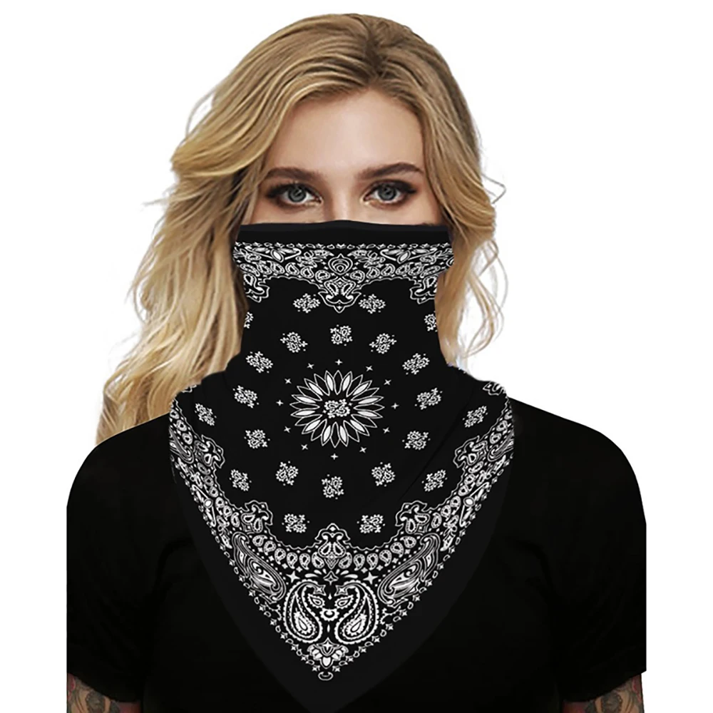 

Outdoor Half Face Neck Cover Cycling Biker Sport Bandana Breathable Windproof Quick Drying Viscose Scarf