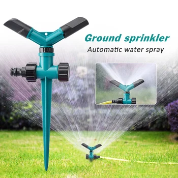 

360-Degree Automatic Rotating Sprinkler Both Arms Are Inserted Into The Sprinkler Lawn Sprayer Outdoor Garden Lawn Etc Watering