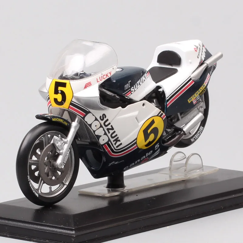 1/22 старый Italeri Suzuki RG500 чемпион мира 1981 No.5 M.Lucchinelli мотоцикл GP гоночный литая машина