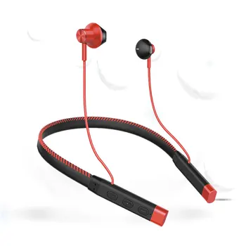 

G10 Magnetic Neckband Bluetooth 5.0 Wireless Earphones TF Card Connection Lightweight Stereo Waterproof Earphone for xiaomi