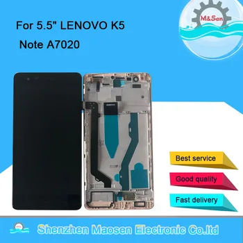 

5.5" Original M&Sen For LENOVO Vibe K5 Note A7020 LCD Display Screen+Touch Panel Digitizer Frame For Lenovo A7020a48 K52t38