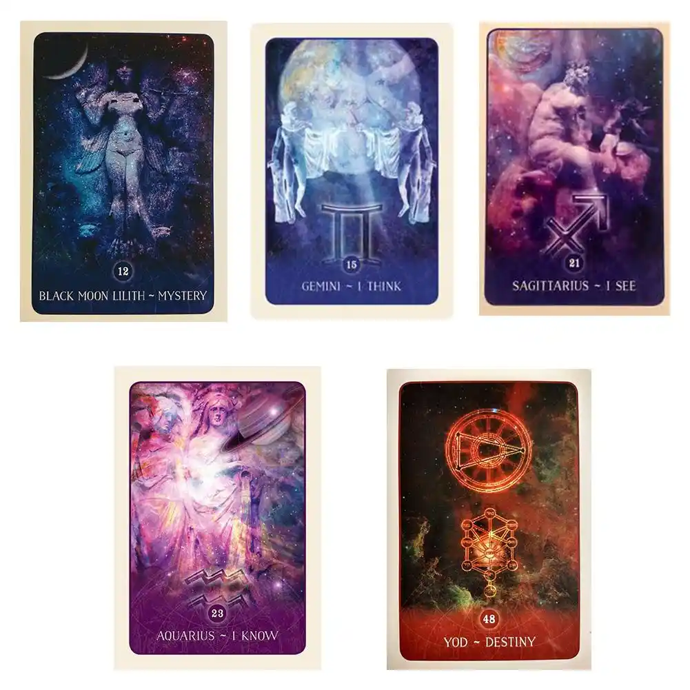 Black Moon Astrology Card Oracle Tarot Cards Full English PDF Guidebook  Family Holiday Party Board Game Tarot Playing Cards Set|Game Collection  Cards| - AliExpress