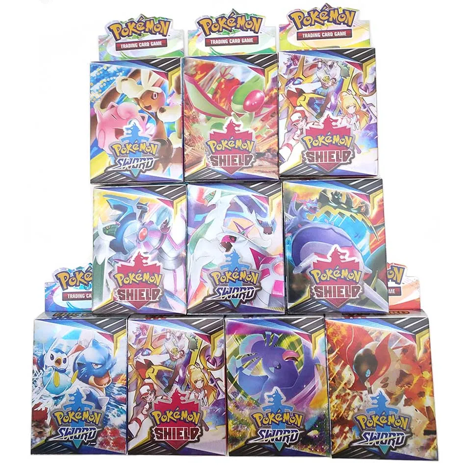 25 карточек в случайной коробке новая карта Покемон английская версия Sm11 Ptcg битва