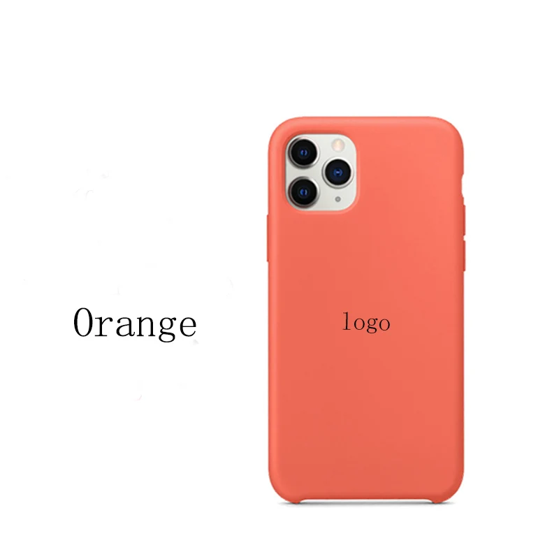Официальный чехол для телефона с логотипом для iPhone 11 Pro Max, чехол, жидкий силиконовый чехол с коробкой